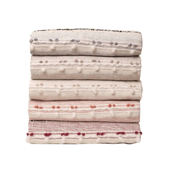 Ριχτάρια Σετ Throws 2011 Linen Cotton Viopros 3Τεμ