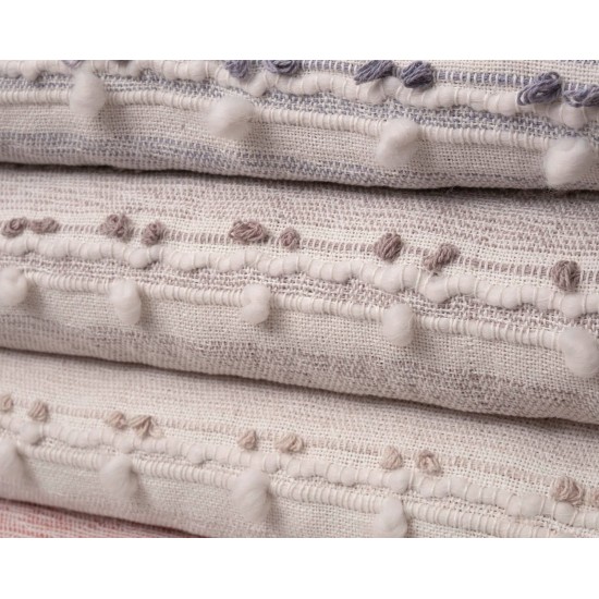Ριχτάρια Σετ Throws 2011 Linen Cotton Viopros 3Τεμ