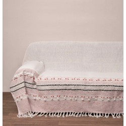 Ριχτάρια Σετ Throws 2011 Terracotta Cotton Viopros 3Τεμ