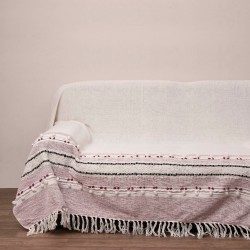 Ριχτάρια Σετ Throws 2011 Bordeaux Cotton Viopros 3Τεμ