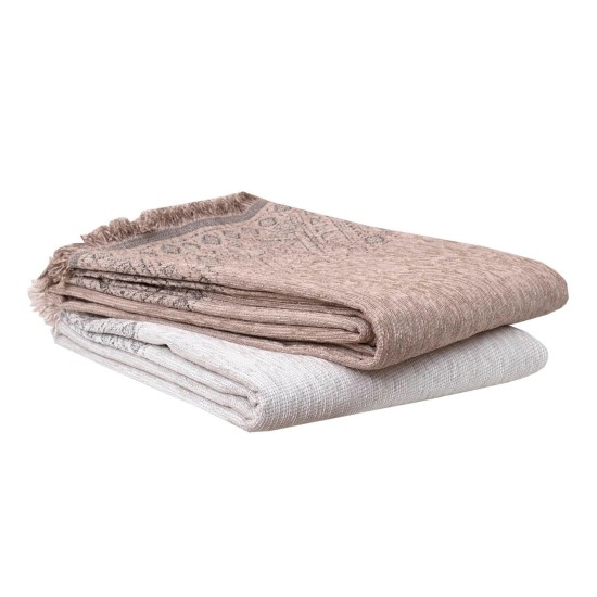 Ριχτάρι Τετραθέσιου Throws 2221 Ζαχαρί Jacquard Chenille Viopros (180x320) 1Τεμ