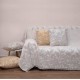 Ριχτάρι Πολυθρόνας Throws 2224 Ecru Jacquard Chenille Viopros (180x180) 1Τεμ