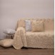 Ριχτάρι Τριθέσιου Throws 2224 Gold Jacquard Chenille Viopros (180x280) 1Τεμ