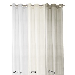 Κουρτίνα Με Τρέσα Curtains 5813 White Viopros (145Πx285Υ) 1Τεμ