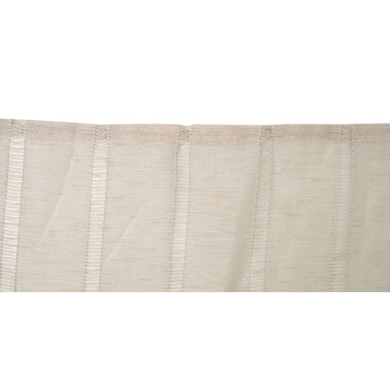 Κουρτίνα Με Τρέσα Curtains 5813 Grey Viopros (145Πx285Υ) 1Τεμ