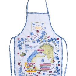 Ποδιά Ολόσωμη Με Αδιάβροχη Επένδυση Kitchen 1 Blue Viopros 1Τεμ