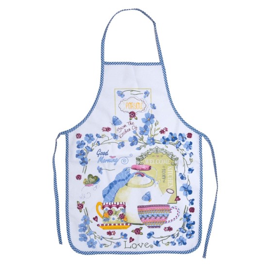 Ποδιά Ολόσωμη Με Αδιάβροχη Επένδυση Kitchen 1 Blue Viopros 1Τεμ