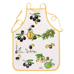 Ποδιά Ολόσωμη Με Αδιάβροχη Επένδυση Kitchen 6 Yellow Viopros 1Τεμ