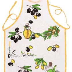 Ποδιά Ολόσωμη Με Αδιάβροχη Επένδυση Kitchen 6 Yellow Viopros 1Τεμ