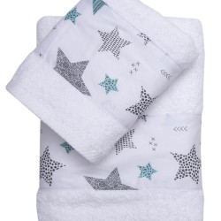 Πετσέτες Παιδικές Σετ Bath Σείριος Cotton Viopros 2Τεμ