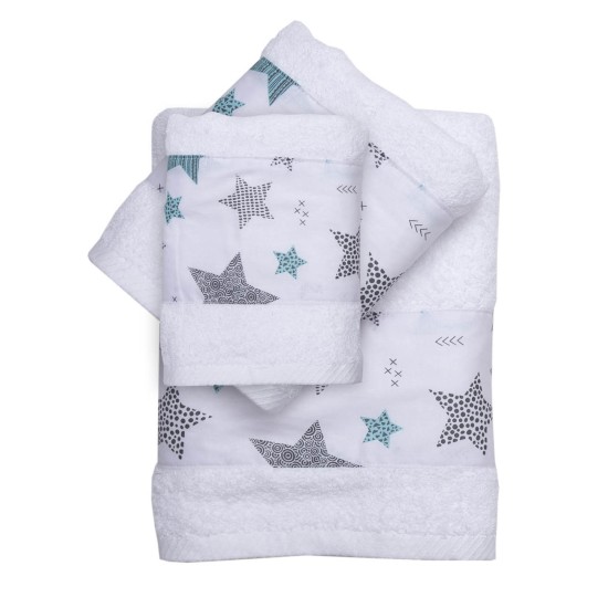 Πετσέτες Σετ Bath Σείριος Cotton (Σε Συσκευασία Δώρου) Viopros 3Τεμ