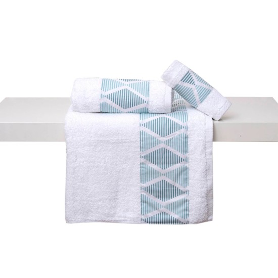 Πετσέτες Σετ Bath Lara Cotton (Σε Συσκευασία Δώρου) Viopros 3Τεμ