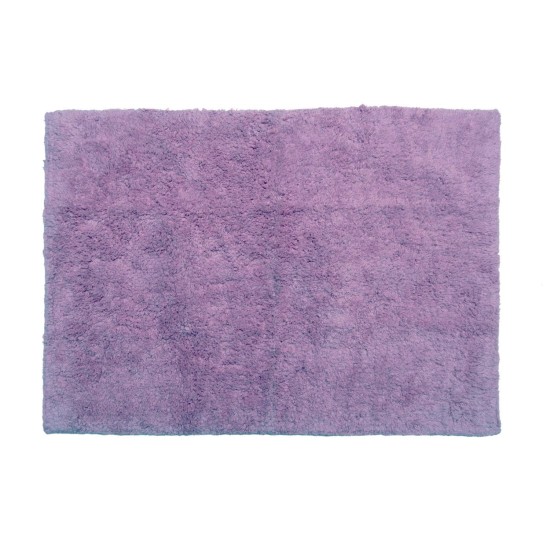 Πατάκι Μπάνιου Bathmats Siera Lilac Cotton Viopros (60x80) 1Τεμ