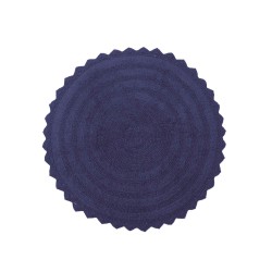 Πατάκι Μπάνιου Bathmats Leslie Blue Cotton Viopros (Ø 70) 1Τεμ