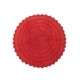 Πατάκι Μπάνιου Bathmats Leslie Red Cotton Viopros (Ø 70) 1Τεμ Πατάκι Μπάνιου Bathmats Leslie Red Cotton Viopros (Ø 70) 1Τεμ