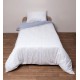 Σεντόνια Φανελένια  Υπέρδιπλα Σετ Flannels 2643 Cotton Viopros (160x200+25 ) Με Λάστιχο 4Τεμ
