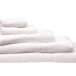 Πετσέτες Σετ Bath Elite White Cotton Viopros 3Τεμ
