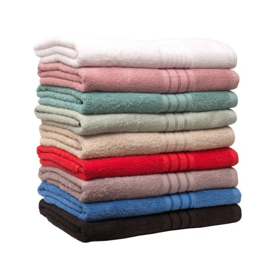 Πετσέτα Σώματος Bath Elite Petrol Cotton Viopros (70x140) 1Τεμ