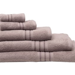 Πετσέτες Σετ Bath Elite Grey Cotton Viopros 3Τεμ