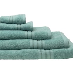 Πετσέτες Σετ Bath Elite Petrol Cotton Viopros 3Τεμ
