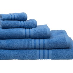 Πετσέτα Μπάνιου Bath Elite Blue Cotton Viopros (80x160) 1Τεμ