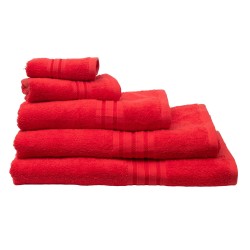 Πετσέτα Μπάνιου Bath Elite Red Cotton Viopros (80x160) 1Τεμ