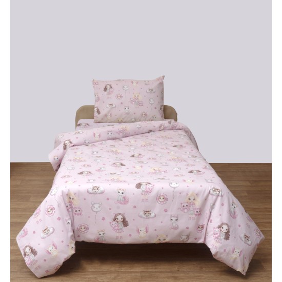 Πάπλωμα Βρεφικό Κούνιας Baby Cut Pink Cotton Viopros (120x160) 1Τεμ Πάπλωμα Βρεφικό Κούνιας Baby Cut Pink Cotton Viopros (120x160) 1Τεμ