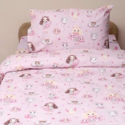 Σεντόνια Βρεφικά Λίκνου Σετ Baby Cut Pink Cotton Viopros (80x100) 2Τεμ Σεντόνια Βρεφικά Λίκνου Σετ Baby Cut Pink Cotton Viopros (80x100) 2Τεμ