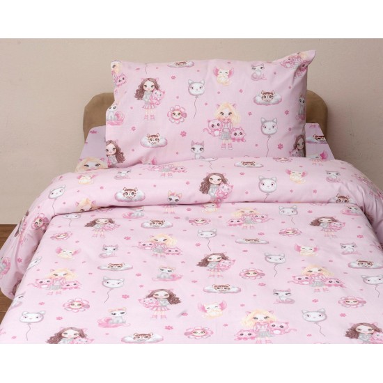 Πάπλωμα Βρεφικό Κούνιας Baby Cut Pink Cotton Viopros (120x160) 1Τεμ Πάπλωμα Βρεφικό Κούνιας Baby Cut Pink Cotton Viopros (120x160) 1Τεμ