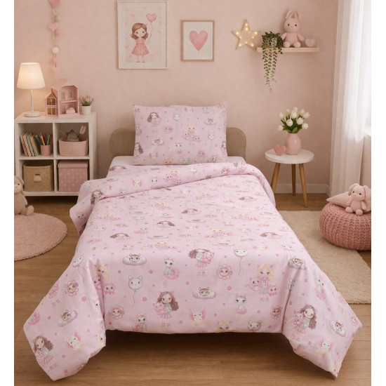 Πάπλωμα Βρεφικό Κούνιας Baby Cut Pink Cotton Viopros (120x160) 1Τεμ Πάπλωμα Βρεφικό Κούνιας Baby Cut Pink Cotton Viopros (120x160) 1Τεμ