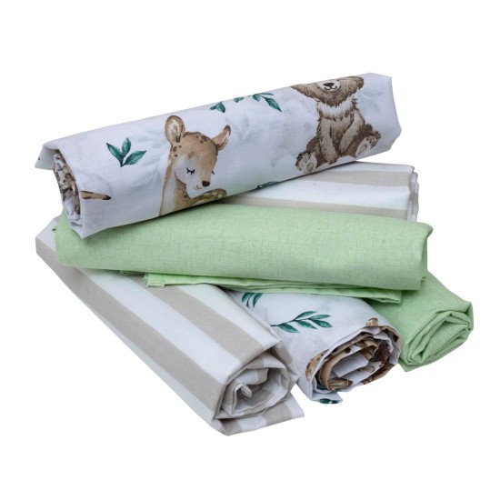 Σεντόνια Βρεφικά Λίκνου Σετ Baby 761 Cotton Viopros (80x100) 6Τεμ Σεντόνια Βρεφικά Λίκνου Σετ Baby 761 Cotton Viopros (80x100) 6Τεμ