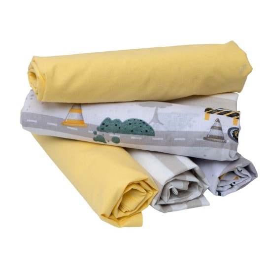 Σεντόνια Βρεφικά Λίκνου Σετ Baby 767 Cotton Viopros (80x100) 6Τεμ Σεντόνια Βρεφικά Λίκνου Σετ Baby 767 Cotton Viopros (80x100) 6Τεμ