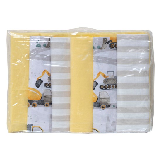 Σεντόνια Βρεφικά Λίκνου Σετ Baby 767 Cotton Viopros (80x100) 6Τεμ Σεντόνια Βρεφικά Λίκνου Σετ Baby 767 Cotton Viopros (80x100) 6Τεμ
