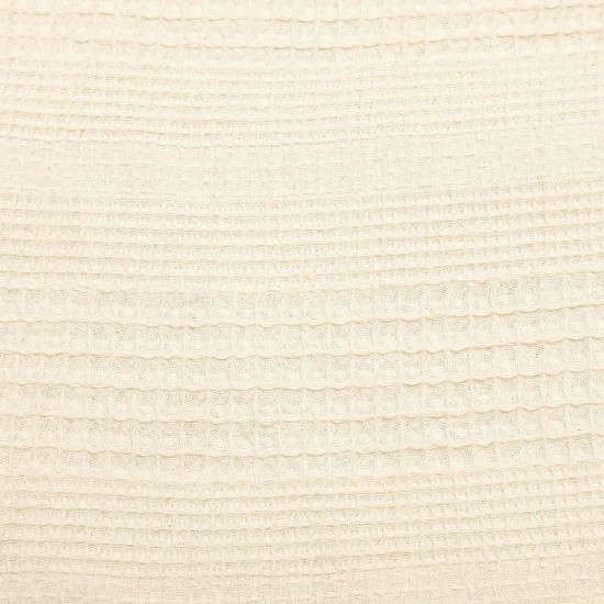 Κουβέρτα Πικέ Αγκαλιάς Baby Αλέξα Beige Cotton Viopros (80x110) 1Τεμ