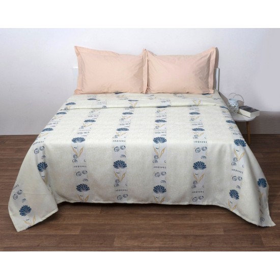 Μαξιλαροθήκη 2701 Polycotton Viopros (50x70+5) 1Τεμ