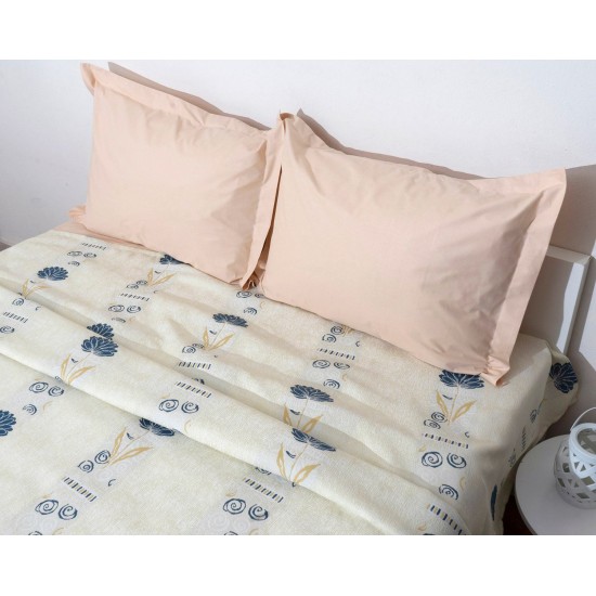 Μαξιλαροθήκη 2701 Polycotton Viopros (50x70+5) 1Τεμ