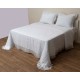 Κουβερλί Νυφικό Υπέρδιπλα Σετ Wedding Time 1019 White Cotton Viopros (240x250) 3Τεμ