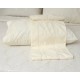 Σεντόνια Νυφικά Υπέρδιπλα Σετ Wedding Time 1022 Ecru Cotton Viopros (240x260) 4Τεμ