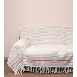 Ριχτάρια Σετ Throws 2012 Bordeaux Cotton Viopros 3Τεμ