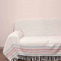 Ριχτάρια Σετ Throws 2012 Bordeaux Cotton Viopros 3Τεμ