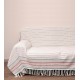Ριχτάρια Σετ Throws 2012 Bordeaux Cotton Viopros 3Τεμ