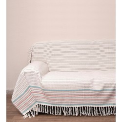 Ριχτάρια Σετ Throws 2012 Terracotta Cotton Viopros 3Τεμ