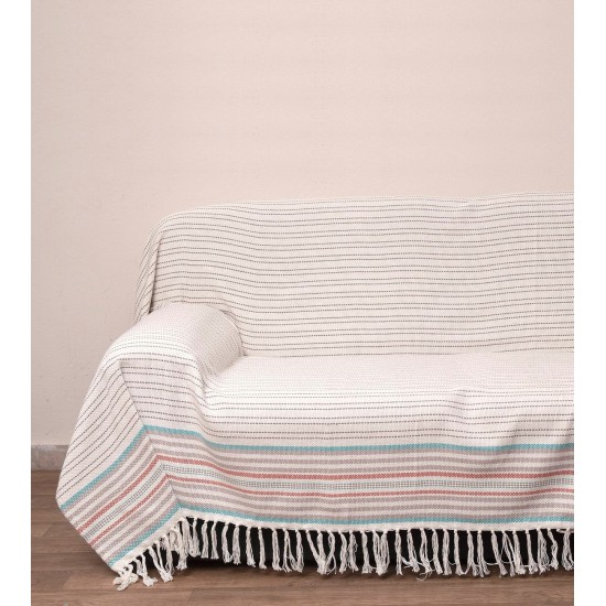Ριχτάρια Σετ Throws 2012 Terracotta Cotton Viopros 3Τεμ