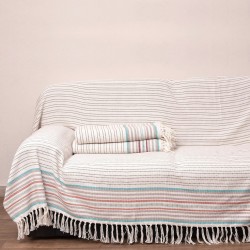 Ριχτάρια Σετ Throws 2012 Terracotta Cotton Viopros 3Τεμ Ριχτάρια Σετ Throws 2012 Terracotta Cotton Viopros 3Τεμ
