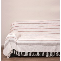 Ριχτάρια Σετ Throws 2013 Terracotta Cotton Viopros 3Τεμ