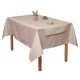 Τραβέρσες Σετ Μυρτώ Beige Viopros (45x140) 2Τεμ
