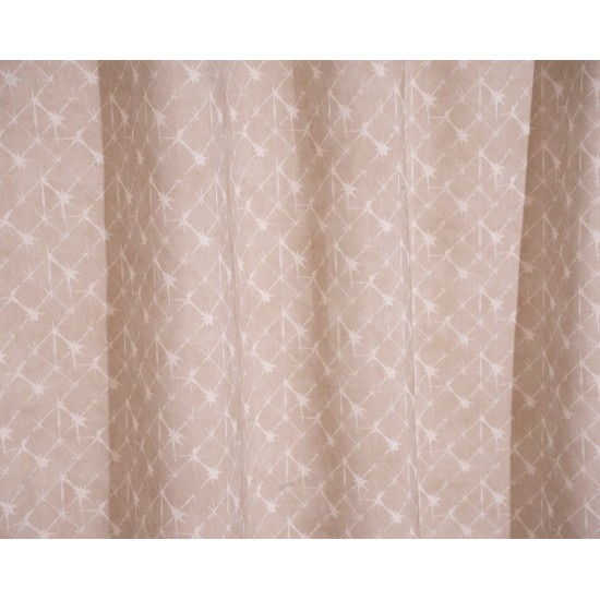 Κουρτίνα Με Τρέσα Μυρτώ Beige Viopros (140Πx270Υ) 1Τεμ