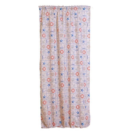 Κουρτίνα Με Τρέσα Ρεγκάτα Beige Viopros (280Πx270Υ) 1Τεμ Κουρτίνα Με Τρέσα Ρεγκάτα Beige Viopros (280Πx270Υ) 1Τεμ