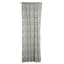 Κουρτίνα Με Τρέσα Λορένα Green Viopros (140Πx270Υ) 1Τεμ Κουρτίνα Με Τρέσα Λορένα Green Viopros (140Πx270Υ) 1Τεμ
