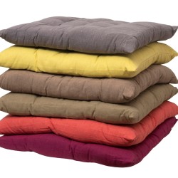 Μαξιλάρι Καρέκλας 583-31 Βατόμουρο Cotton Viopros (40x40) 1Τεμ